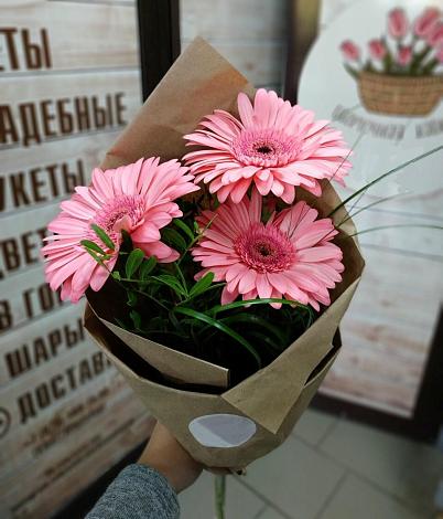 Букет цветов из: Герберы в Аскарово